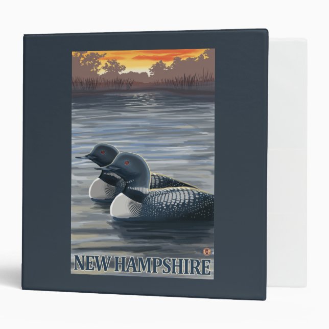 New HampshireCommon Loon Binder (Front/Inside)