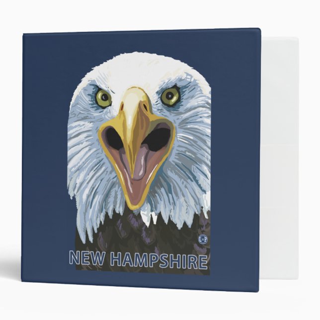 New HampshireEagle Up Close Binder (Front/Inside)