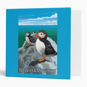 New HampshirePuffins Scene Binder