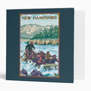New HampshireRiver Rafting Scene Binder