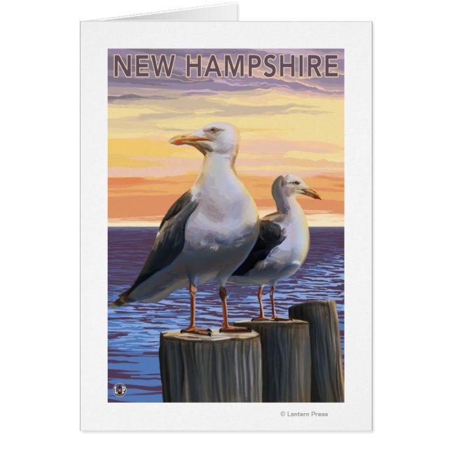 New HampshireSea Gulls Scene (Front)