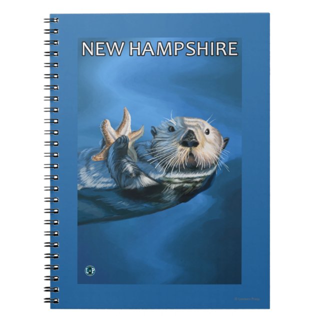 New HampshireSea Otter Scene Notebook (Front)