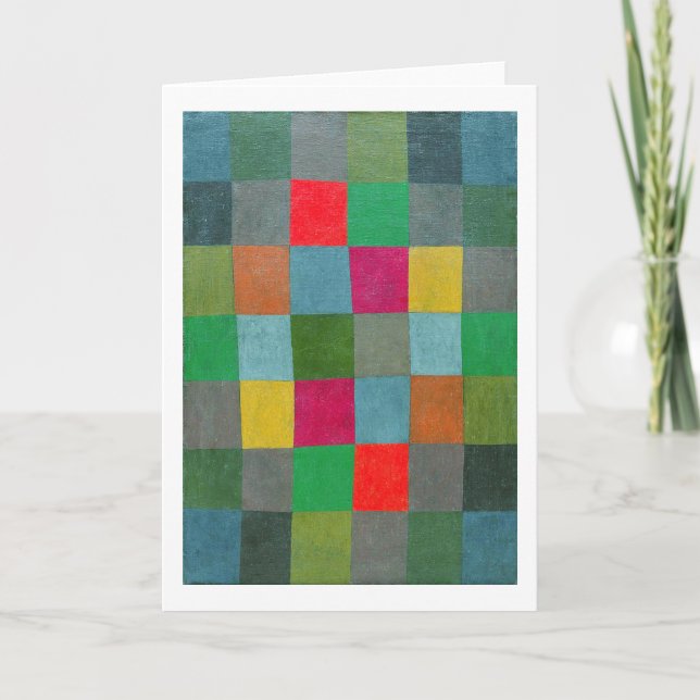 New Harmony, Paul Klee Card (Front)