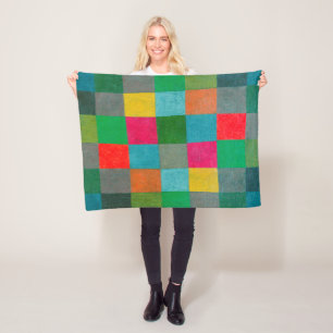 New Harmony, Paul Klee Fleece Blanket