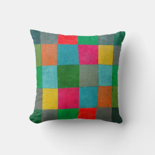 New Harmony, Paul Klee Throw Pillow