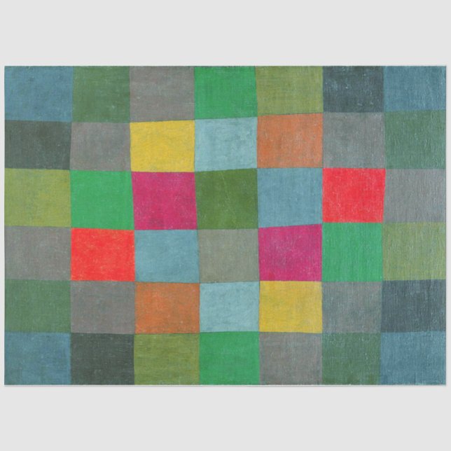New Harmony, Paul Klee Tissue Paper (Front)