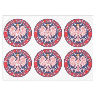 New Haven Connecticut Polish Eagle Tablecloth