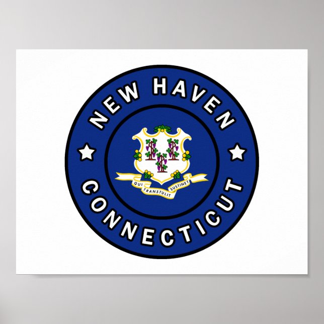 New Haven Connecticut Poster (Front)