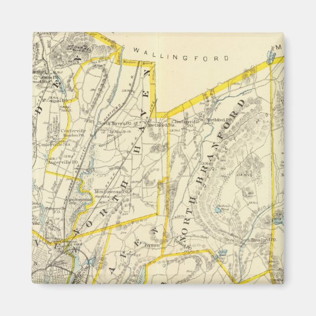 New Haven County Magnet (Front)