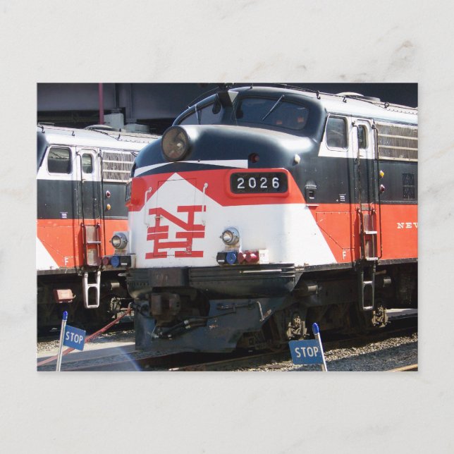 New Haven Railroad ( C- DOT ) FL 9M 2026 Postcard (Front)