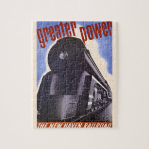 New Haven Railroad Greater Power 1938 Puzzle