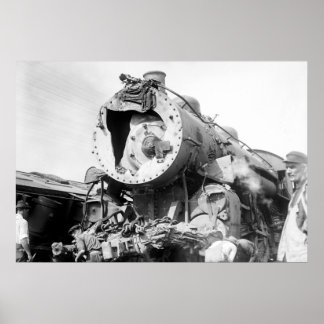 New Haven Train Wreck: 1913 Poster
