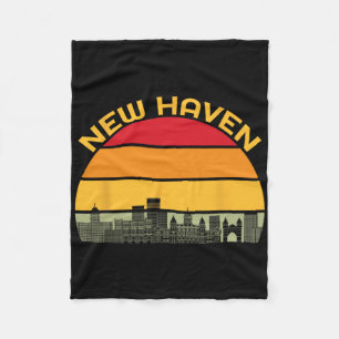 New Haven Zza Catal Of The World Connecticut Azza  Fleece Blanket