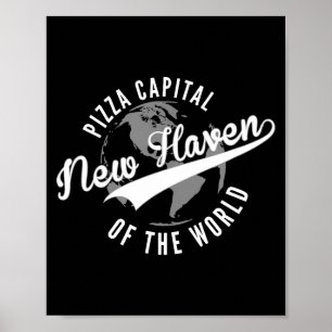 New Haven Zza Catal Of The World Connecticut  Poster