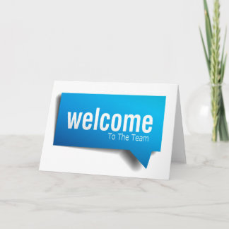New Hire Series - Welcome To The Team - BBubble Card