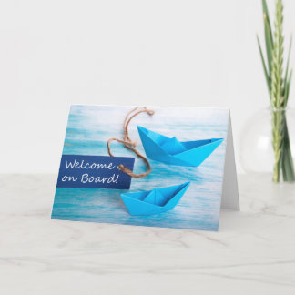 New Hire Series - Welcome To The Team - Onboard Card