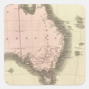 New Holland and New Zealand Square Sticker