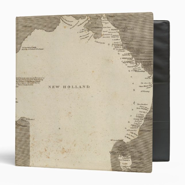 New Holland, Australia Binder (Front/Inside)