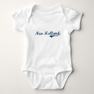New Holland Pennsylvania Classic Design Baby Bodysuit