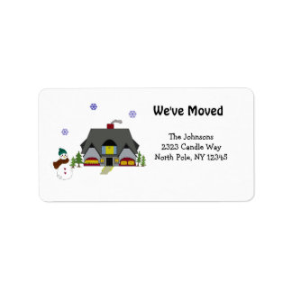 New Home Address Label