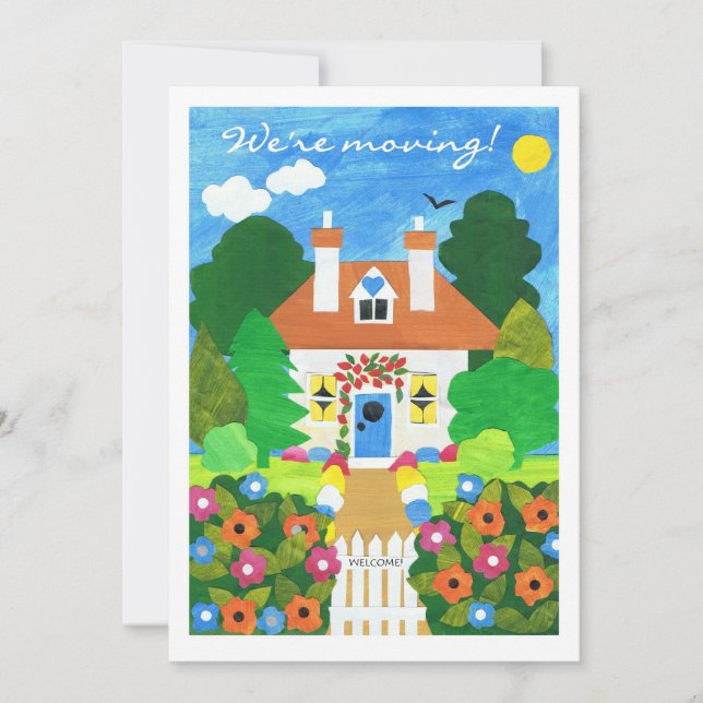 New Home Announcement Card (Front)