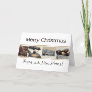 New Home announcement Merry Christmas