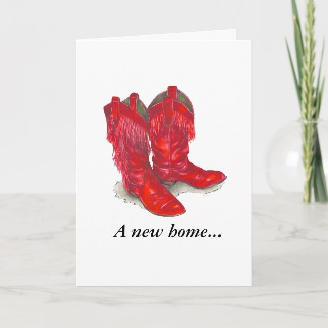 New home Change of Address card (Front)