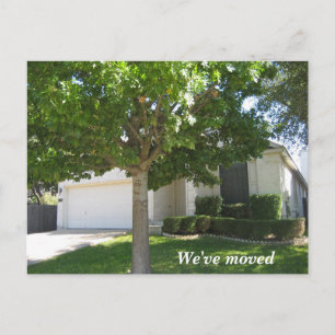 New Home Change of Address Custom House Photo Announcement Postcard