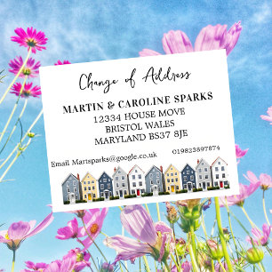 New home Change of Address new home we've moved Announcement Postcard