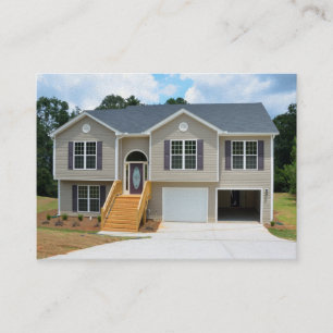 New Home Construction Business Card