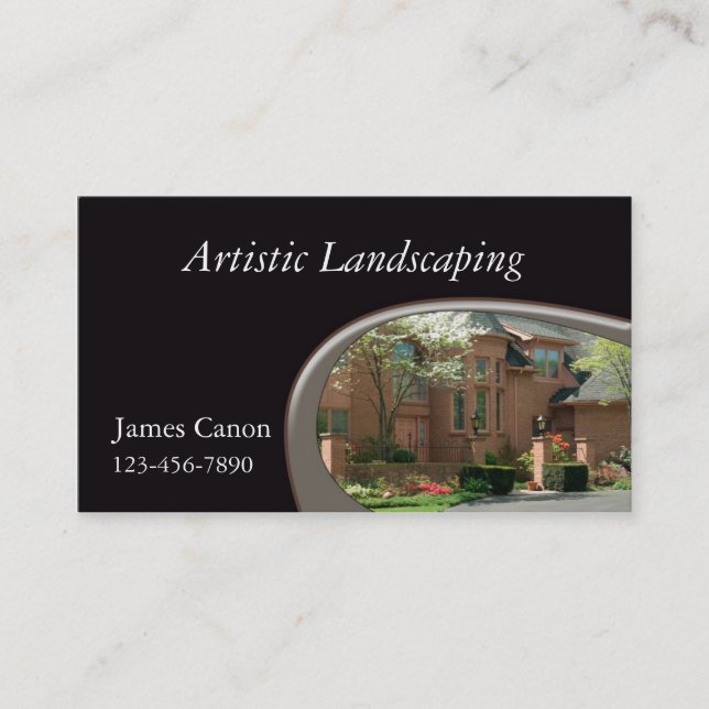 New Home Construction Business Card (Front)