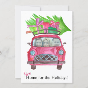 New Home customizable photo card