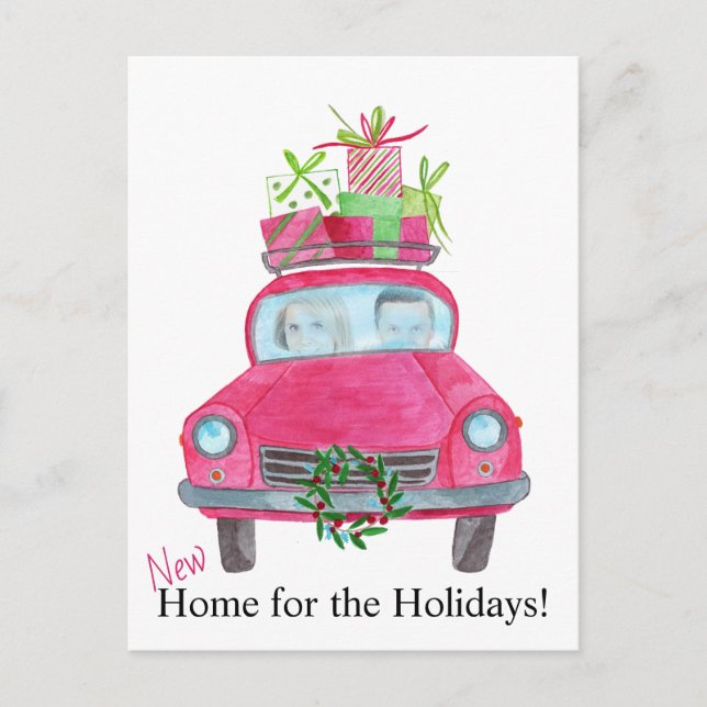 New Home customizable photo card (Front)