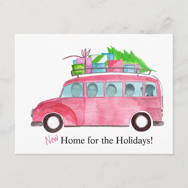 New Home customizable photo card (Front)