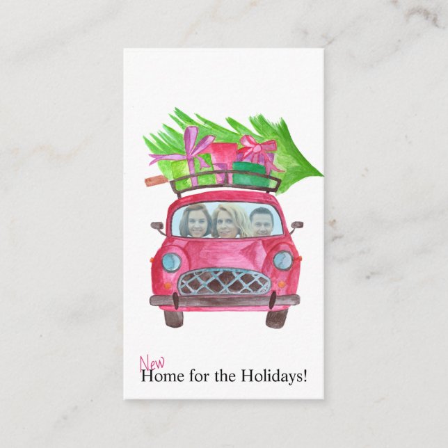 New Home customizable photo card (Front)