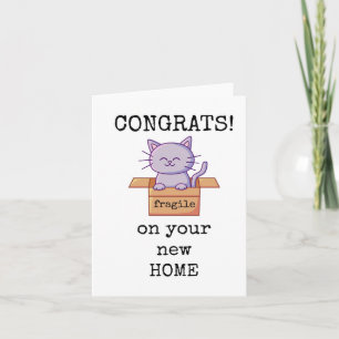 New Home, Cute Housewarming Card
