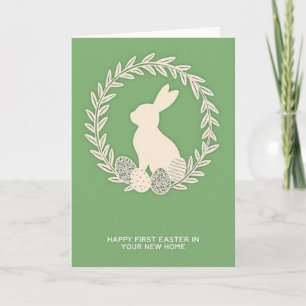 New Home Easter Bunny Card