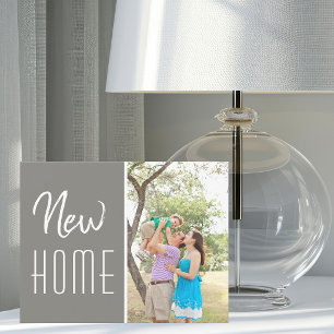 New Home Family Photo Change of Address Announcement