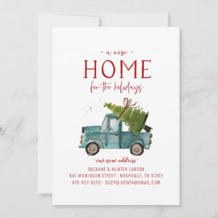 New Home For The Holidays Moving Announcement