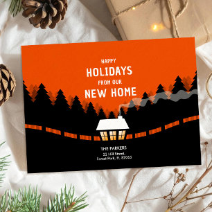 New Home for the Holidays moving announcement