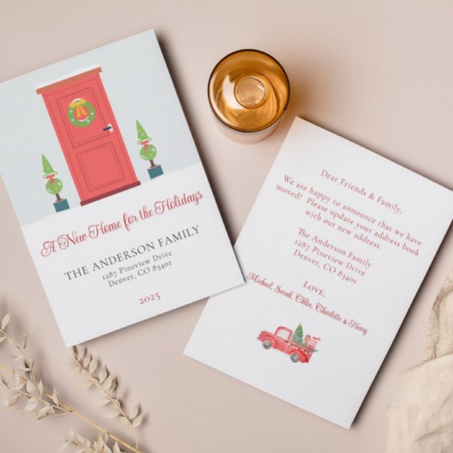 New Home for the Holidays Moving Announcement (Creator Uploaded)