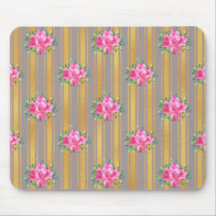 New Home Gift Floral Outlet Covers Mouse Pad