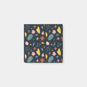 New Home Gift Seamless Abstract Floral Post-it Notes