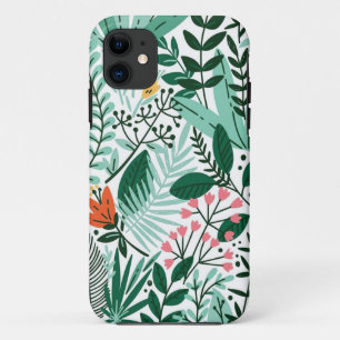 New Home Gift Tropical Seamless Floral iPhone 11 Case