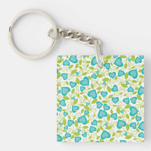 New Home Gift Valentine's Day Seamless Art Keychain