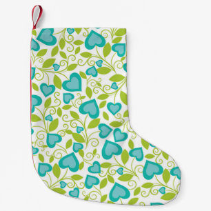 New Home Gift Valentine's Day Seamless Art Small Christmas Stocking