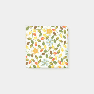 New Home Gift   Vintage Floral Pattern Post-it Notes
