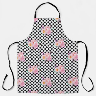 New Home Gift Watercolor Floral Papers Apron