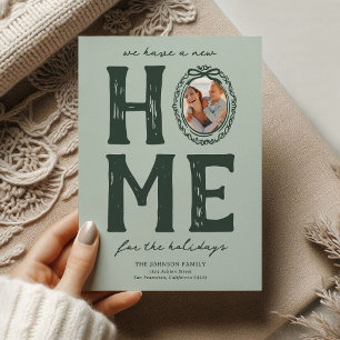 New Home Green Doodle Christmas Holiday