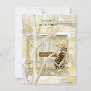 New Home in the Country Flat Note Card